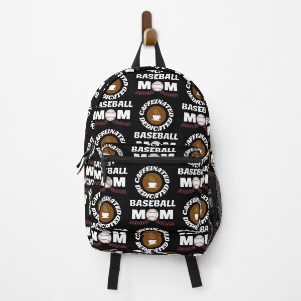 Item preview, Caffeinated Dedicated Baseball Mom designed and sold by Mesti.