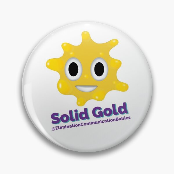 Solid Gold Pin