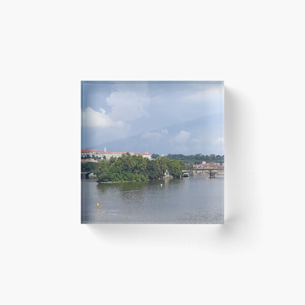 Item preview, Old town Prague cityscape Vltava riverside  Czech republic designed and sold by goceris.