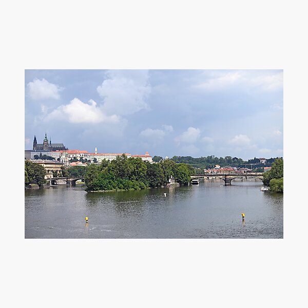Item preview, Old town Prague cityscape Vltava riverside  Czech republic designed and sold by goceris.