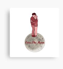 Over the Moon Canvas Print