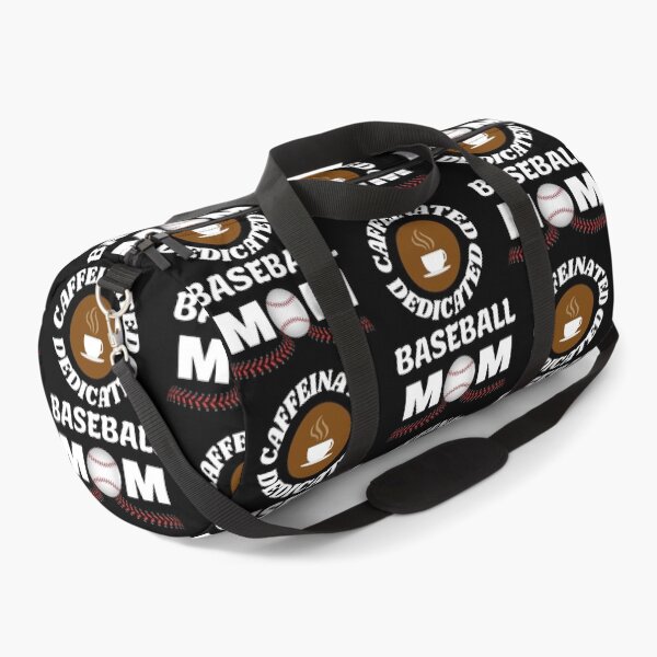 Item preview, Caffeinated Dedicated Baseball Mom designed and sold by Mesti.