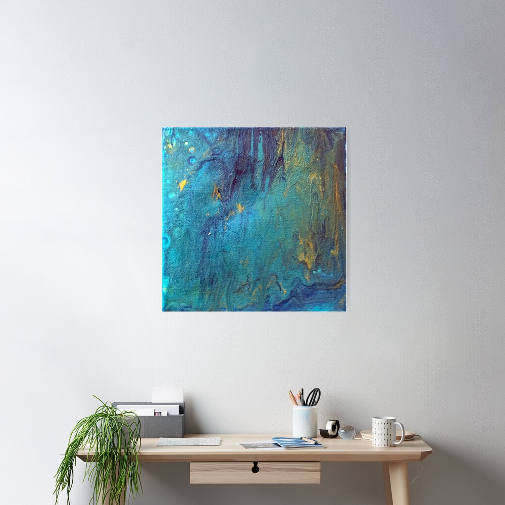 Blue Poster
