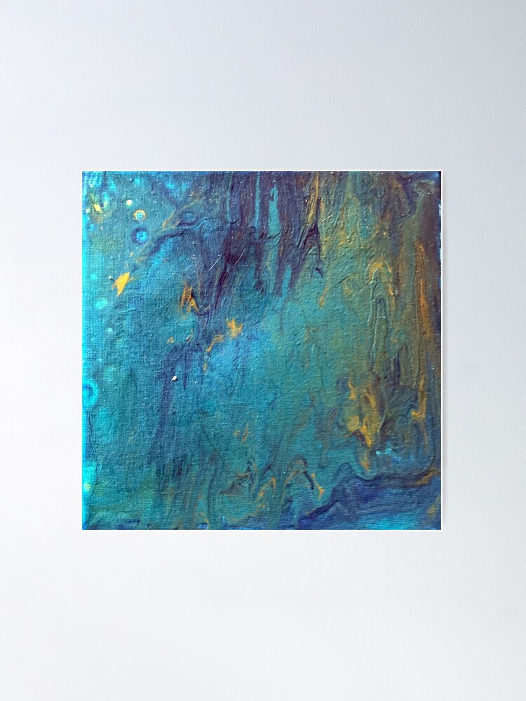 Alternate view of Blue Poster