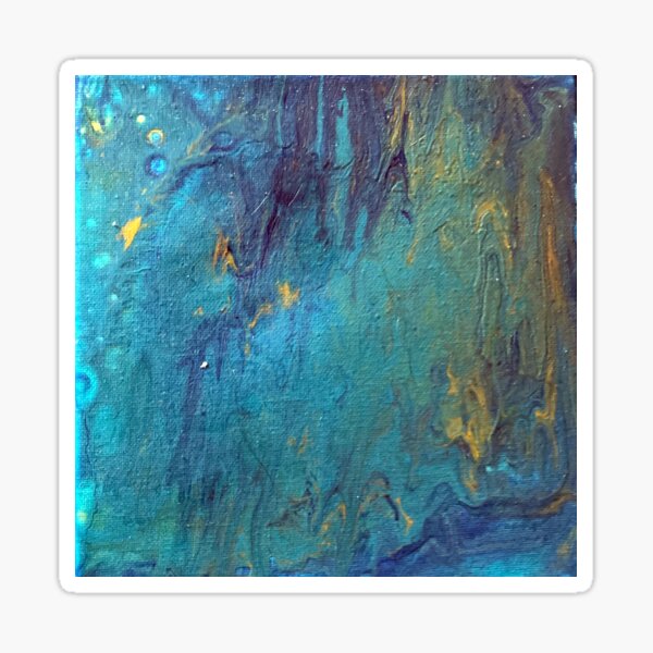 Blue Sticker