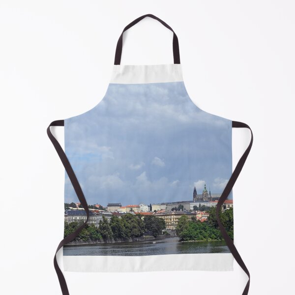 Item preview, Prague cityscape Vltava river riverside Czech republic designed and sold by goceris.