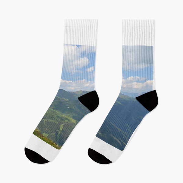 Item preview, stubnerkogel mountains landscape in summertime Austria designed and sold by goceris.