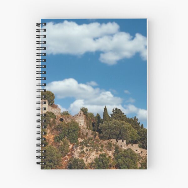 Item preview, old ruined castle on hill landscape Parga Greece  designed and sold by goceris.