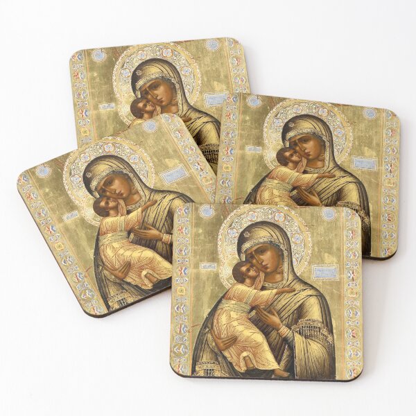 Item preview, Mary and Jesus Icon art designed and sold by monsterplanet.
