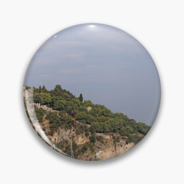 Item preview, old ruined fortress  on hill in Parga Greece  designed and sold by goceris.