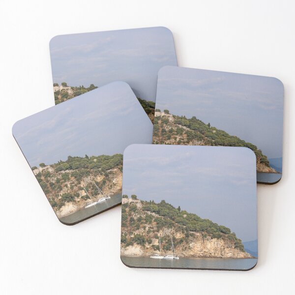 Item preview, old ruined fortress  on hill in Parga Greece  designed and sold by goceris.