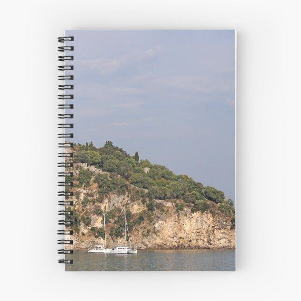 Item preview, old ruined fortress  on hill in Parga Greece  designed and sold by goceris.