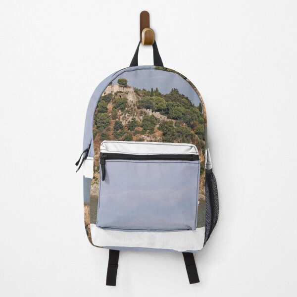 Item preview, old ruined fortress on hill in Parga Greece designed and sold by goceris.