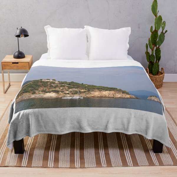 Item preview, old ruined fortress  on hill in Parga Greece  designed and sold by goceris.
