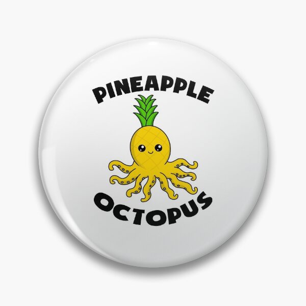 Item preview, Pineapple Octopus Baby Cute Kawaii designed and sold by lemontee.