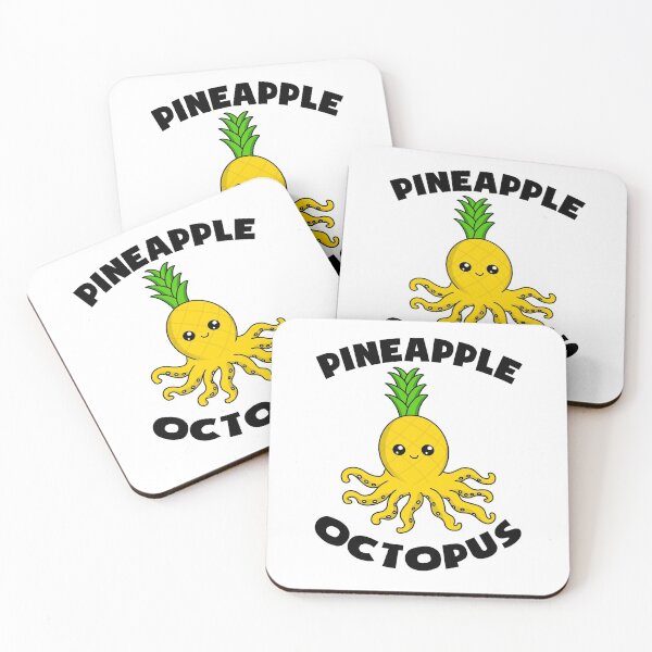 Item preview, Pineapple Octopus Baby Cute Kawaii designed and sold by lemontee.