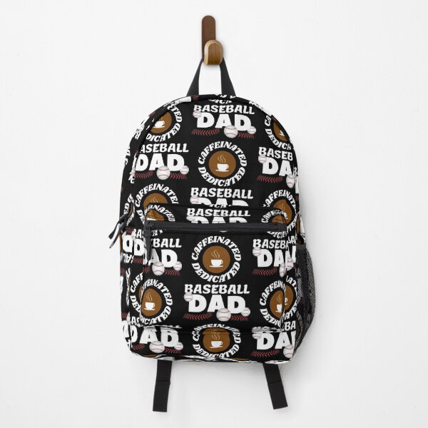 Item preview, Caffeinated Dedicated Baseball Dad designed and sold by Mesti.