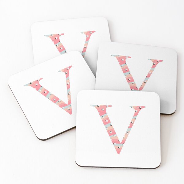 Item preview, Star Pattern Letter V designed and sold by muffinstandd.