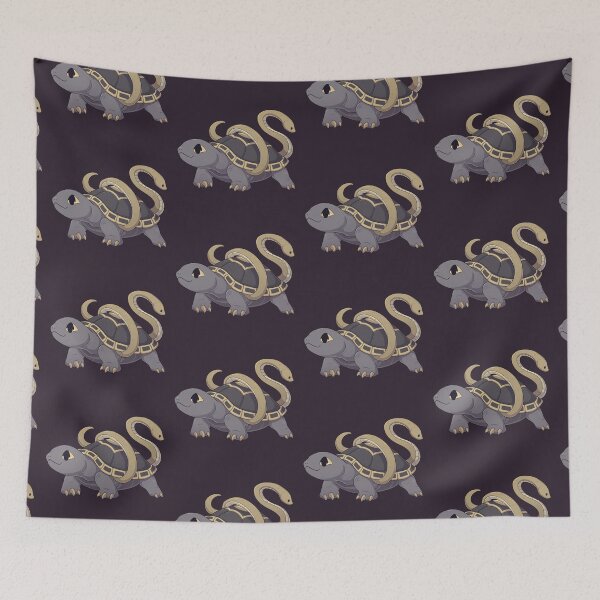 Item preview, Lil Black Tortoise designed and sold by SleepingFoxArt.