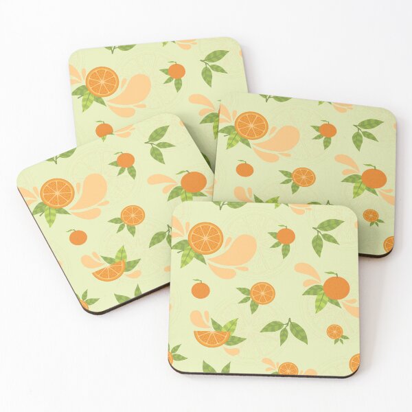 Item preview, Fresh and Cute Orange Slices designed and sold by ZaryaKiqo.