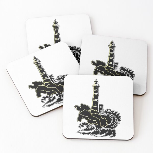 Item preview, Lighthouse ambidextrous line drawing designed and sold by orangerinka.