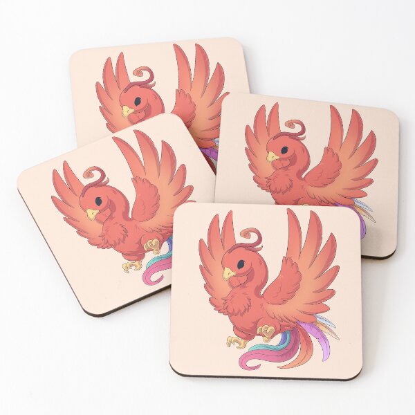 Item preview, Lil Vermilion Bird designed and sold by SleepingFoxArt.