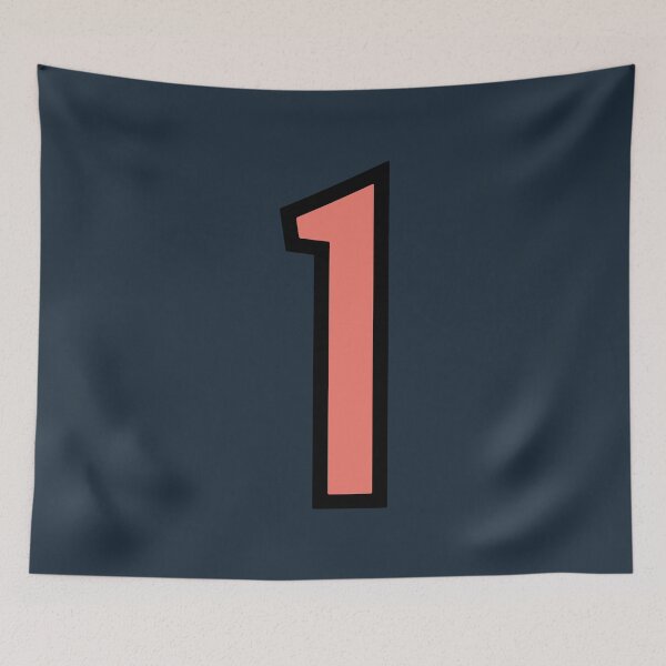 Item preview, Funky Number 1 (One) designed and sold by D-Spot Shop.