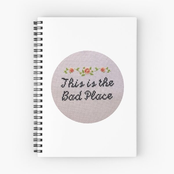 Item preview, This Is The Bad Place designed and sold by craftscowgirl.
