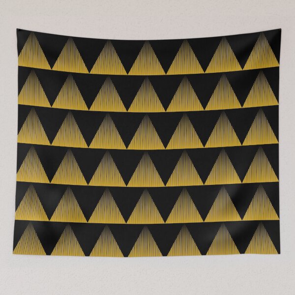 Item preview, Black and gold triangle designed and sold by yayor.