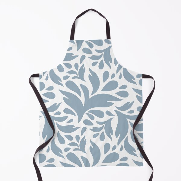 Item preview, Tender white and blue vintage plant pattern. designed and sold by floraaplus.