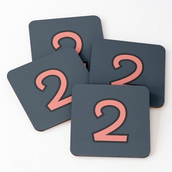 Item preview, Funky Number 2 (Two) designed and sold by D-Spot Shop.