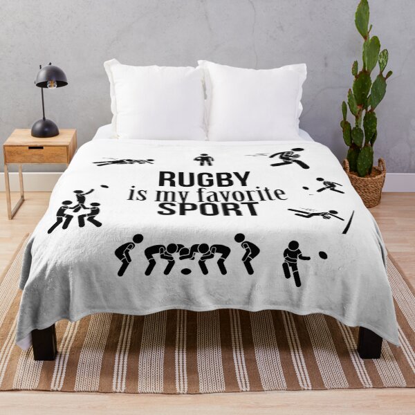 Item preview, Rugby is my favorite sport designed and sold by Stickr-boutiq.