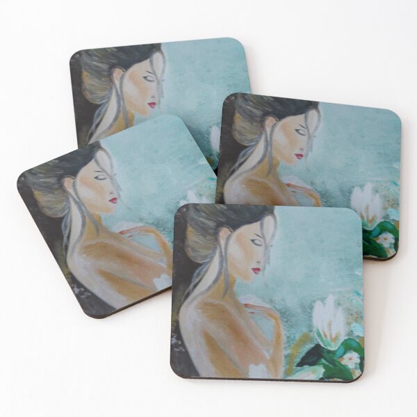 Item preview, Morning in lotuses..." designed and sold by AntoniaGallery.