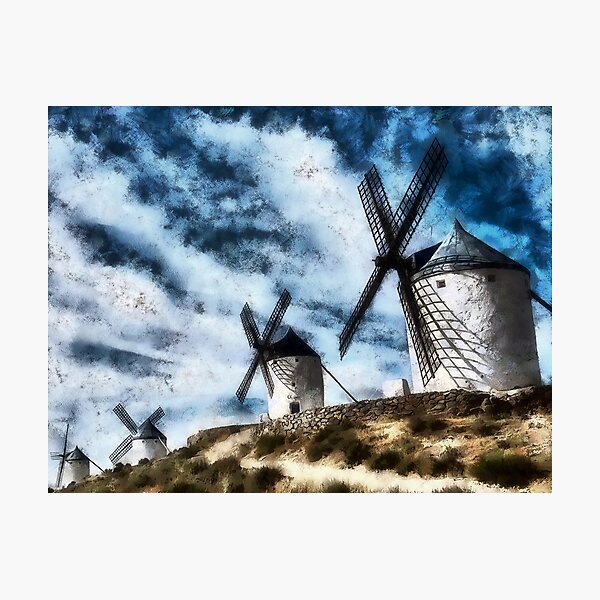 windmill Photographic Print