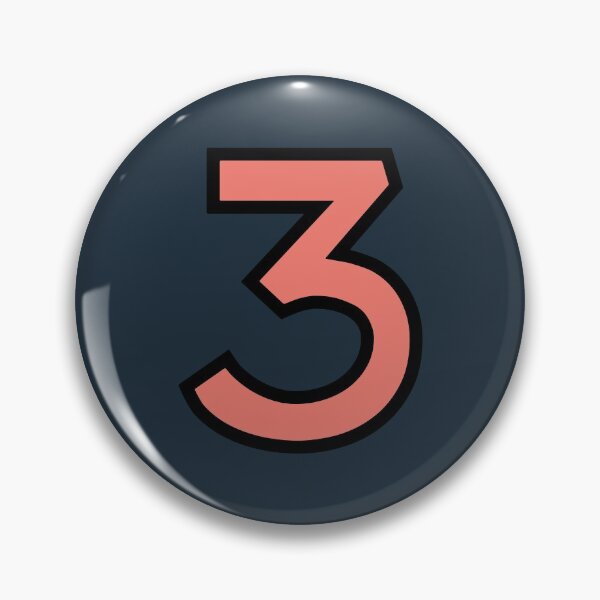 Item preview, Funky Number 3 (Three) designed and sold by D-Spot Shop.