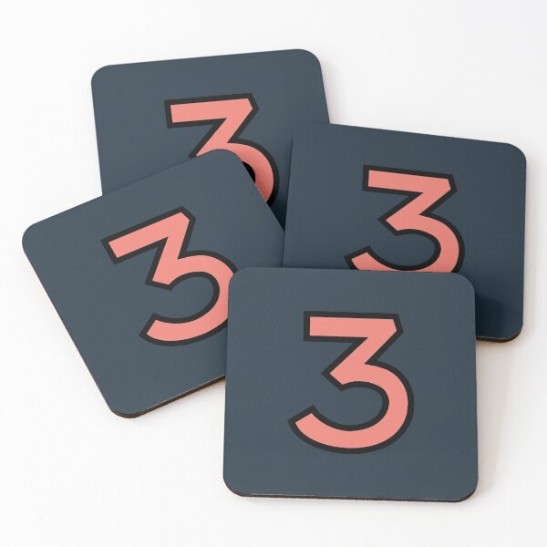 Item preview, Funky Number 3 (Three) designed and sold by D-Spot Shop.