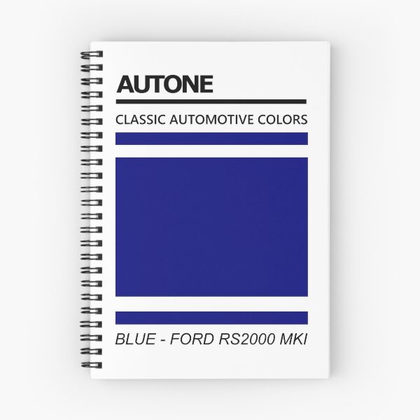 Item preview, Blue - Ford RS 2000 MKI - Autone Classic Automotive Colors designed and sold by iconatastic.