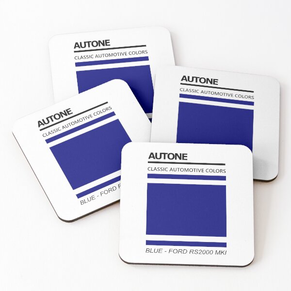 Item preview, Blue - Ford RS 2000 MKI - Autone Classic Automotive Colors designed and sold by iconatastic.
