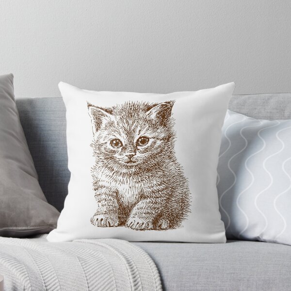Item preview, Hand drawn cat designed and sold by josieburden.