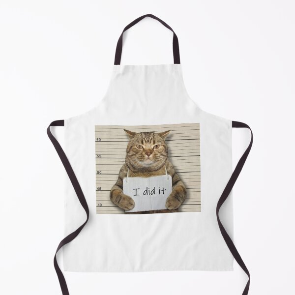 Item preview, Cat T-shirts and Other Cat Gear and Apparel for Cat Lovers - Criminal Cats - I Did It designed and sold by beads1234.