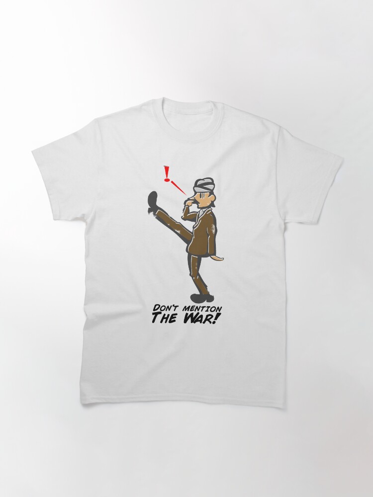 "Basil Fawlty Funny Walk Fawlty Towers" Tshirt by LeviPeirson Redbubble