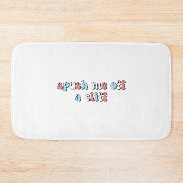 Item preview, apush me off a cliff designed and sold by Old-Cat-Lady.