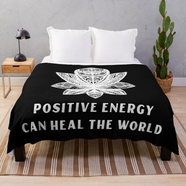Item preview, Positive Energy Can Heal The World designed and sold by YOYOCollection.