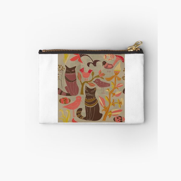 Item preview, Cartoon decorative style birds cats designed and sold by josieburden.