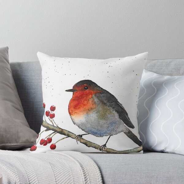 Item preview, Christmas red Robin  designed and sold by EmmaPattisonArt.
