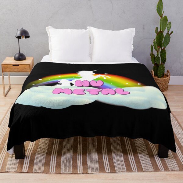 Item preview, NU METAL UNICORN RAINBOW designed and sold by sherwinc.