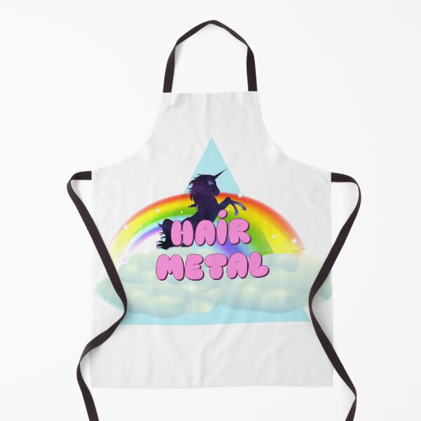 Item preview, HAIR METAL UNICORN RAINBOW designed and sold by sherwinc.