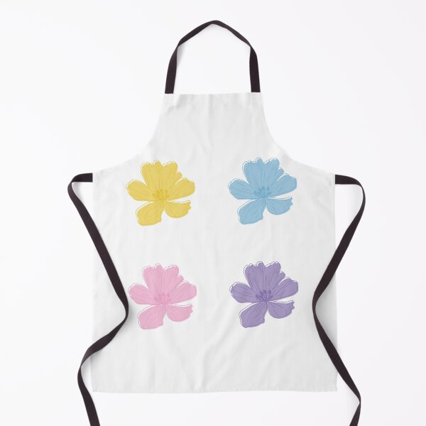 Artikelvorschau, Farben der Frühlingsblumen-Packung mit 4 Aufklebern entworfen und verkauft von CSouissi.