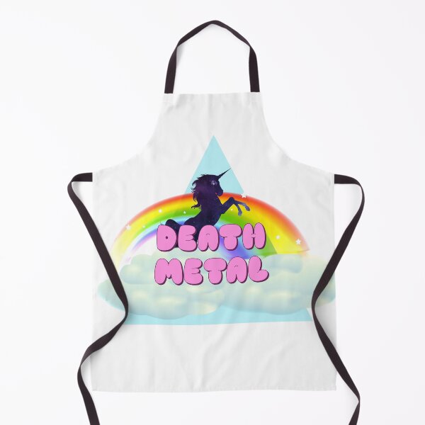 Item preview, DEATH METAL UNICORN RAINBOW designed and sold by sherwinc.