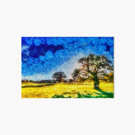 Paysage arbres Impression rigide